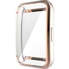 Ekoodukkan Honor Band 6 Uyumlu Tam Koruma Kasa ve Ekran Koruyucu Silikon Kılıf