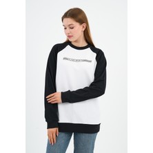 Baskılı Regular Fit Sweatshirt (UNX73100WN)