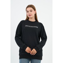 Baskılı Regular Fit Sweatshirt (UNX73100WN)