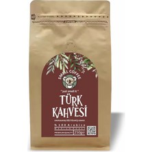 Smell Coffee Türk Kahvesi, Orta Kavrulmuş Türk Kahvesi 250 gr, Taze Kavrulmuş Türk Kahvesi