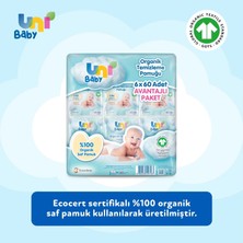 Uni Baby Unı Baby Bebek Temizleme Pamuğu 6X60'LI