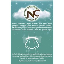 Natturecare Yeni Nesil Nefes Almaya Yardımcı ve Horlamayı Azaltan Burun Bandı 10'lu Yuvarlak 60*22 Seffaf