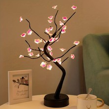 Wintersweet Table Lights Bonzai Kiraz Ağacı LED Masa Lambası Aydınlatma