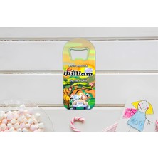 Mefa Tasarım 1. Doğum Günü Hediyesi, Bebek, Bayb Shower, Hoş geldin, Bebek Şekeri, Buzdobabı magnet,Sevimli Safari Macerası: