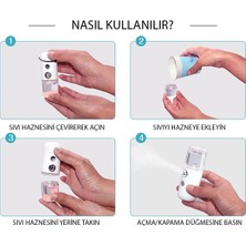 Linex Şarjlı Mini Cilt Nemlendirici Serin Buhar Makinesi