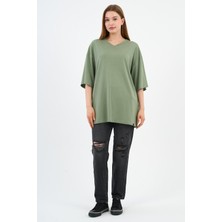 Alexander Gardi V Yaka Oversize T-shirt