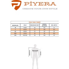 Erkek Yeşil Amerikan Pike Kumaş Polo Yaka Ribana Kısa Kollu T-Shirt - 134