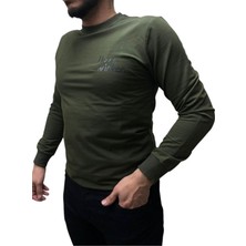 Blue Valley Baskı Desenli Erkek 2 Iplik Sweat- I Love Winter