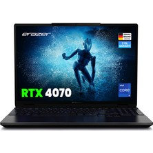 Erazer Major 15 X1 MD62751 Intel Core i9 14900HX 32GB 2TB SSD RTX4070 Freedos 15.3" QHD+ 240Hz Taşınabilir Bilgisayar