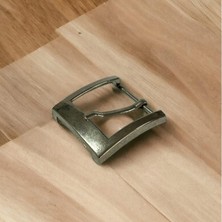 SRTfootcare Kemer Tokası 3,5 cm Bej Nikel Hafif Ürün (Leathercraft, Deri Hobi)