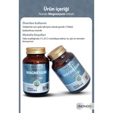 Nondo Magnezyum Sitrat 60 Tablet ( Mangesium Citrate Polivinilpırolidon )