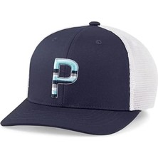 Puma Sundown Trucker Unisex Fileli Şapka Lacivert-Angel Mavi-Beyaz Ayarlanabilir Stil