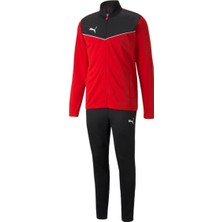 Puma İndividualrıse Tracksuit Puma Red-Puma B Kırmızı Erkek Eşofman 65753401