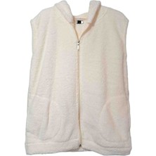 Sweet's Collection Yelek Welsoft Peluş Kapüşonlu