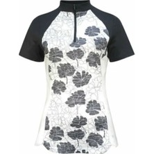 Callaway Other Ss Cut Texture Floral Top Kadın Tshirt