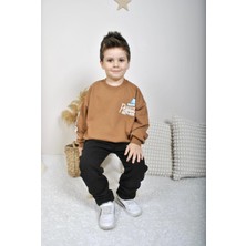 Emila Kids Peanuts Karakter Baskılı Erkek Çocuk Alt-Üst Takım