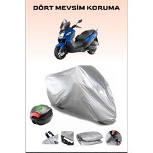 Breen Sym Joymax Z Plus 250 Arka Çanta Uyumlu Motosiklet Branda Su Geçirmez Dayanıklı Kumaş