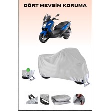 Sym Joymax Z Plus 250 Için Kilit Uyumlu Motosiklet Branda, Güvenli, Su Geçirmez Dayanıklı Kumaş