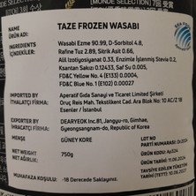 Samkwang Taze Frozen Wasabi 750 gr
