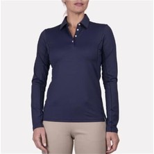 Kjus Elena Cooling Polo L/s Kadın Polo Tshirt
