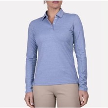 Kjus Elena Cooling Polo L/s Kadın Polo Tshirt