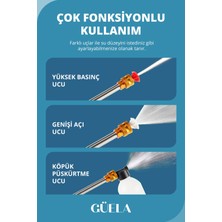 Yeni Model Şarjlı Yüksek Basınçlı Oto Araba Bahçe Yıkama ve Temizleme Araç Yıkama Tabancası Makinesi