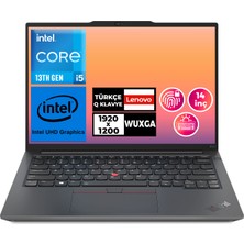 Lenovo Thinkpad E14 G5 I5-13420H 40GB 512GB SSD 14" W11P Taşınabilir Bilgisayar 21JK00LCTX 011