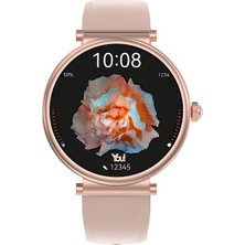 You Watch F15-YF151 You Smart Rose Gold & Pink Silicon Bayan  Kol Saati