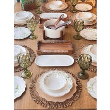 Rossev Yemek Takımı Navi 45 Parça 6 Kişilik