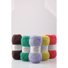 Filyarn Kırmızı 1099 Baby Cotton Elegant Örgü Ipi Amigurumi Ipi Punch Örgü Ipi Oeko-Tex Startdart 100gr