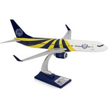 Zekupp Boeing 737-800 1/100 Ölçek Fenerbahçe Lisanslı Sarı Lacivert Tasarım Maket Uçak
 (UCK0186)