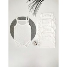 Omy 5'li Basic Ip Askılı Çıtçıtlı Body Zıbın Atlet Yenidoğan Hastane Çıkışı Kız Erkek Çocuk Çocuk