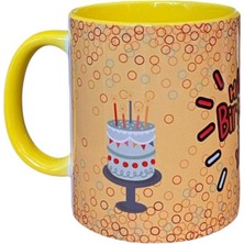 Dearenscom Happy Birthday To You Sarı Kupa