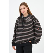 Alexander Gardi Çizgili Kapüşonlu Sweatshirt (UNX00242WN)
