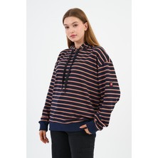 Alexander Gardi Çizgili Kapüşonlu Sweatshirt (UNX00242WN)