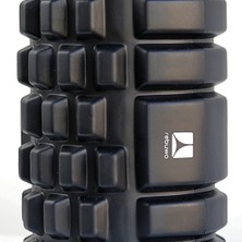 Yüksek Yoğunlukta Orta Sert Deluxe Foam Roller Masaj Köpüğü Pilates Masaj Rulosu Tırtıklı Yoga Roller Isınma Roller