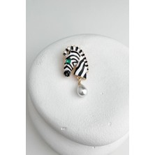 Inci Sallantılı Zürafa Broş (5cm)