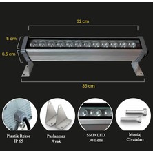 Wallwasher 12W 32 cm( Duvar Boyama)