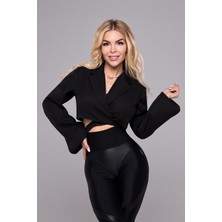 Bonafide Uzun Tayt Extra Push Up Corsage Lyc 'black Skin'