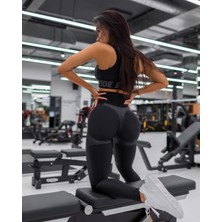 Bonafide Uzun Tayt Extra Push Up Corsage Lyc 'black Skin'