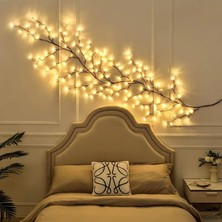 Willow Vine Tree Lights 144 Led'li 2.5 Metre Uzaktan Kumandalı Duvar Süsü Duvar Dekorasyonu