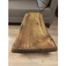 Kastawoods 2180005 Ceviz El Yapımı Kütük Orta Sehpa 68X41,5