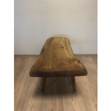 Kastawoods 2180005 Ceviz El Yapımı Kütük Orta Sehpa 68X41,5