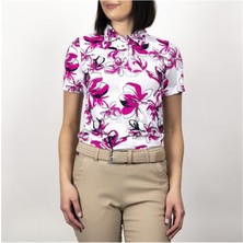 Kjus Enya Printed Kadın Polo Tshirt