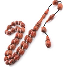 Alkan Usta Işçilik Kızıl Kiraz Kafur Ağacı Tesbih