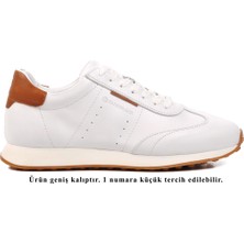 Hammer Jack Crespi 102 24020 Beyaz  Deri Erkek Sneaker