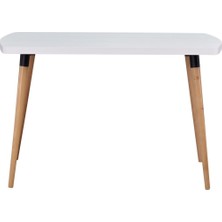 Vilinze Argos Sabit Mdf Naturel Mutfak Masası - 70 x 120  cm