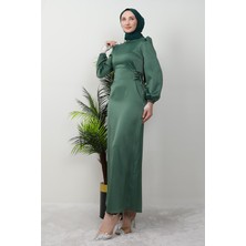 Giza Store Sahra Tesettür Elbise Lacivert