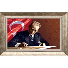 Gümüş Çerçeveli Paspartulu Tablo RS1484