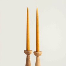 Deurne Parafın Mum 2.2X2.2X30 cm Amber